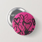 Herz-Spritzer Button (Vorne & Hinten)