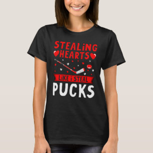 Herz stehlen, wie ich stehle Pucks Valentinstag H T-Shirt