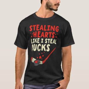 Herz stehlen, wie ich stehle Pucks Valentinstag H T-Shirt