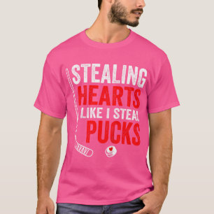 Herz stehlen, wie ich stehle Pucks Valentinstag H T-Shirt