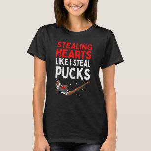 Herz stehlen, wie ich stehle Pucks Valentinstag H T-Shirt