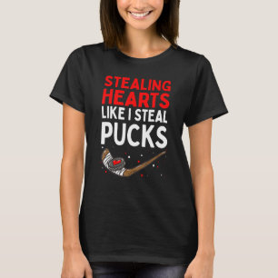 Herz stehlen, wie ich stehle Pucks Valentinstag H T-Shirt