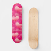 Herz-Stern-Skateboard Skateboard (Vorderseite)