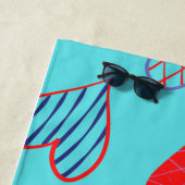 Herz Strandtuch (Beispiel)