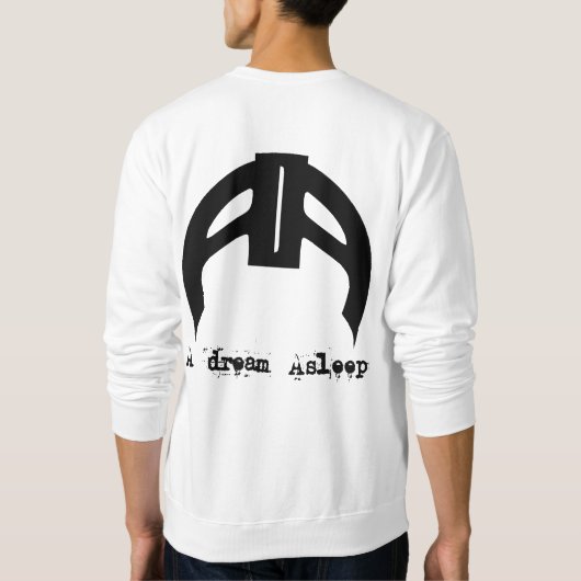 Herz-Strickjacke Sweatshirt (Rückseite)