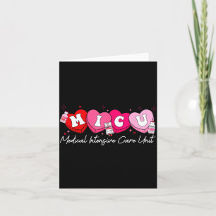 Herz Süßigkeiten Micu Krankenschwester Valentinsta Karte