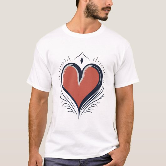 Herz T-Shirt (Vorderseite)