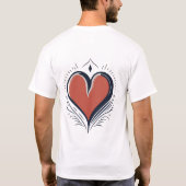 Herz T-Shirt (Rückseite)