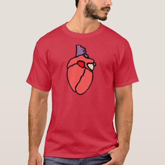 Herz-T - Shirt (Vorderseite)