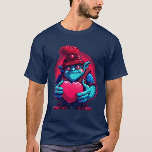 Herz-T-Shirt T-Shirt (Vorderseite)