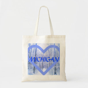 HERZ-TASCHE des WINTER-2MICHIGAN Tragetasche