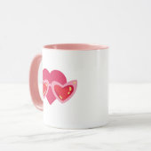 Herz Tasse (Vorderseite Links)