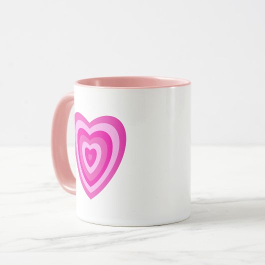 Herz Tasse (Vorderseite Links)