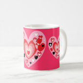 Herz-Tasse Kaffeetasse (VorderseiteRechts)