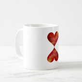 Herz-Tasse Kaffeetasse (Vorderseite Links)