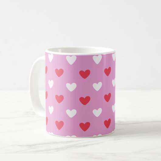 Herz-Tasse Kaffeetasse (Vorderseite Links)