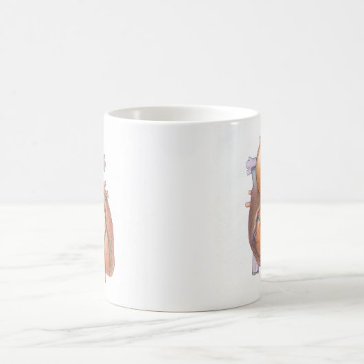 Herz-Tasse Kaffeetasse (Mittel)