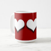 Herz-Tasse Kaffeetasse (Vorderseite Links)