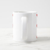 Herz-Tasse, Valentinstag, Freunde Jumbo-Tasse (Rückseite)