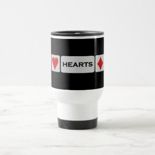 Herz-Tasse - wählen Sie Stil & Farbe Reisebecher