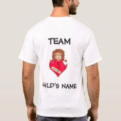 Herz, TEAM-T - SHIRT (Rückseite)