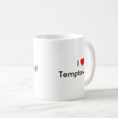 (Herz) temptown I Kaffeetasse (VorderseiteRechts)