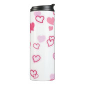 Herz Thermosbecher (Nach links gedreht)