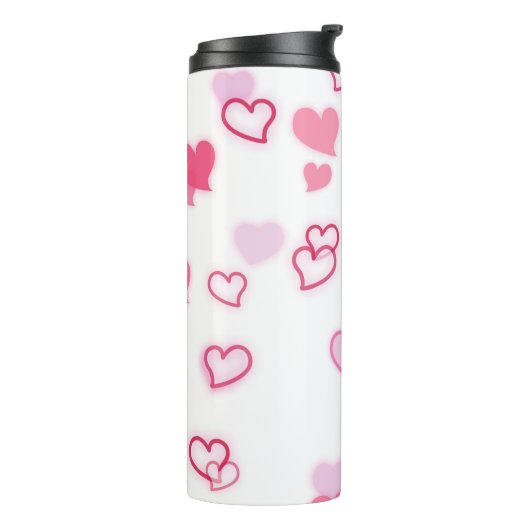 Herz Thermosbecher (Nach links gedreht)