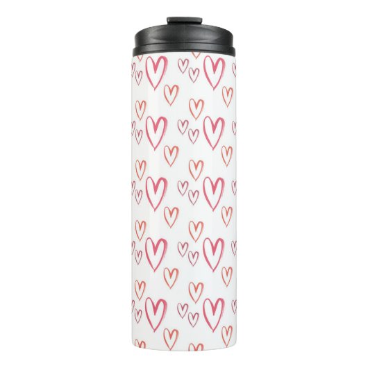 Herz Thermosbecher (Vorderseite)