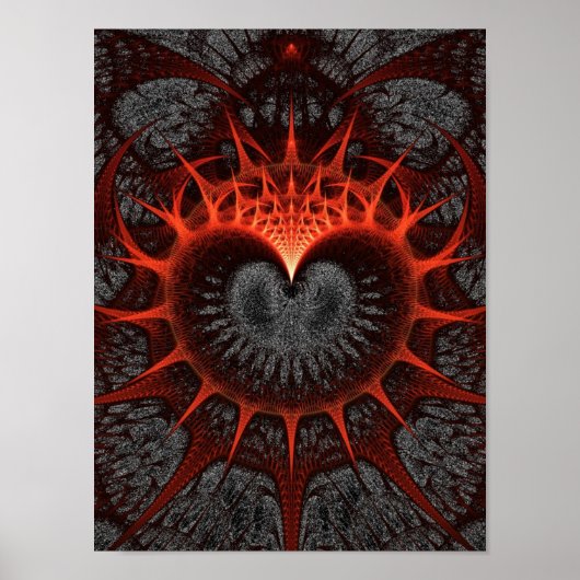 Herz Thorns 2 Poster (Vorne)