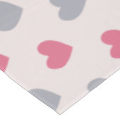 Herz Tischdecke (Schrägansicht)