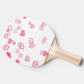 Herz Tischtennis Schläger (Seitenansicht)
