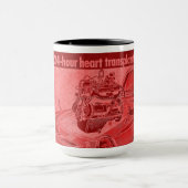 Herz-Transplantations-Tasse Tasse (Zentrum)