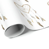 Herz-Traumfänger Geschenkpapier (Rolleneckpunkt)