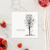 Herz-Tree Serviette (Beispiel)