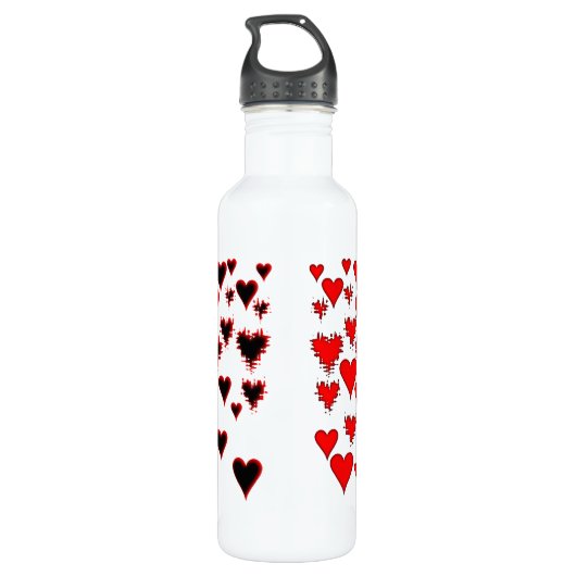 Herz Trinkflasche (Rückseite)