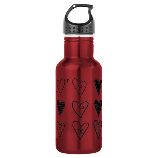 Herz Trinkflasche (Vorderseite)