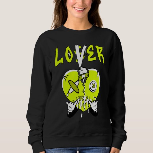 Herz tropfende Og Visionaire Volt 1s passend Sweatshirt (Vorderseite)