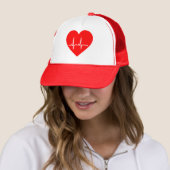 Herz Truckerkappe (Beispiel)