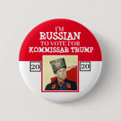 Herz Trump Button (Vorderseite)