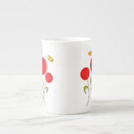 Herz-Tulips Spezielle Tasse