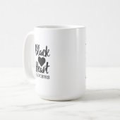 Herz u. Soul der Romance Tasse (Vorderseite Links)