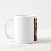 Herz über ins Abenteuer - Buchcover Kaffeetasse (Links)