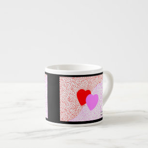 Herz-Überraschungespresso-Tasse Espressotasse