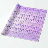 Herz-Umschlagpapier Geschenkpapier (Ungerollt)