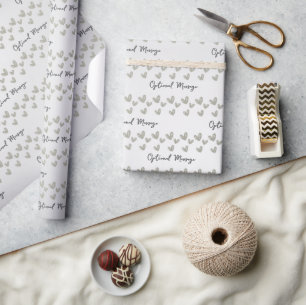 Herz-Umschlagpapier Geschenkpapier