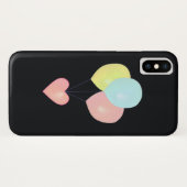 Herz und Ballons Case-Mate iPhone Hülle (Rückseite (Horizontal))