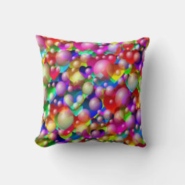 Herz und Blasen Kissen