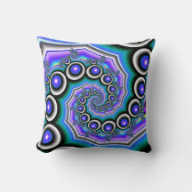 Herz- und Blasen-Kissen