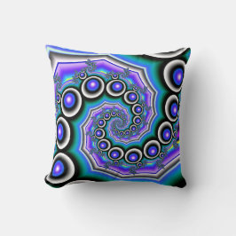 Herz- und Blasen-Kissen Kissen